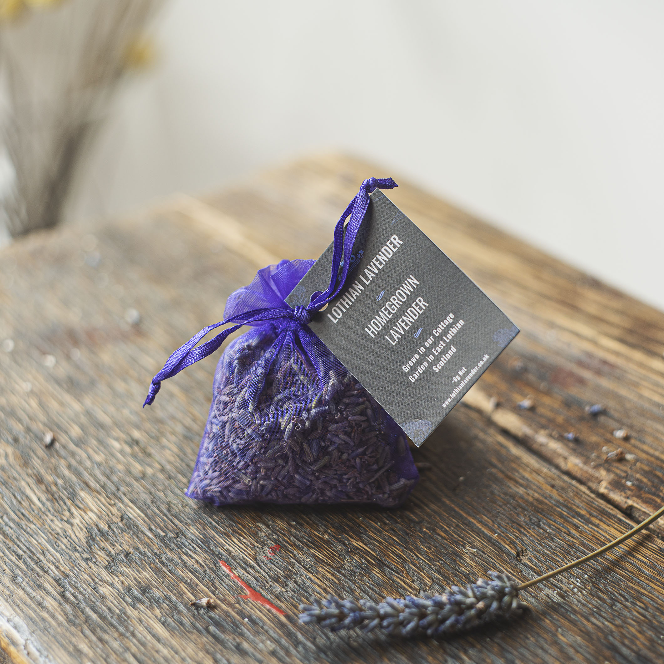 Premium Lavender bag - Authentic dried Lavender flowers × 1 Bag of 18