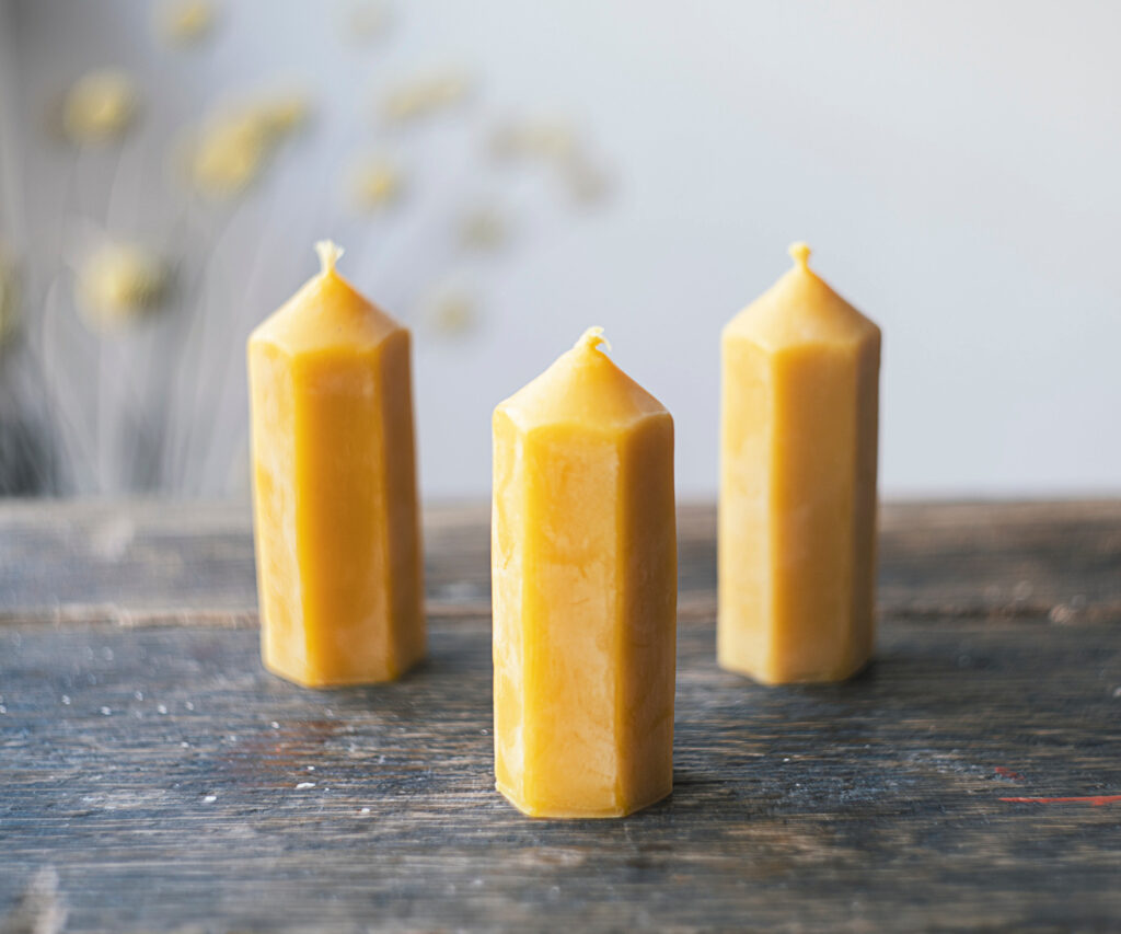 Sweet Gift Guide to Mother's Day
 Hex beeswax candles
Hand-packed and plastic free