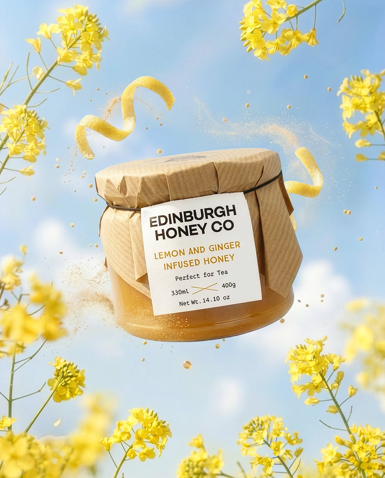 Lemon & Ginger Infused Honey